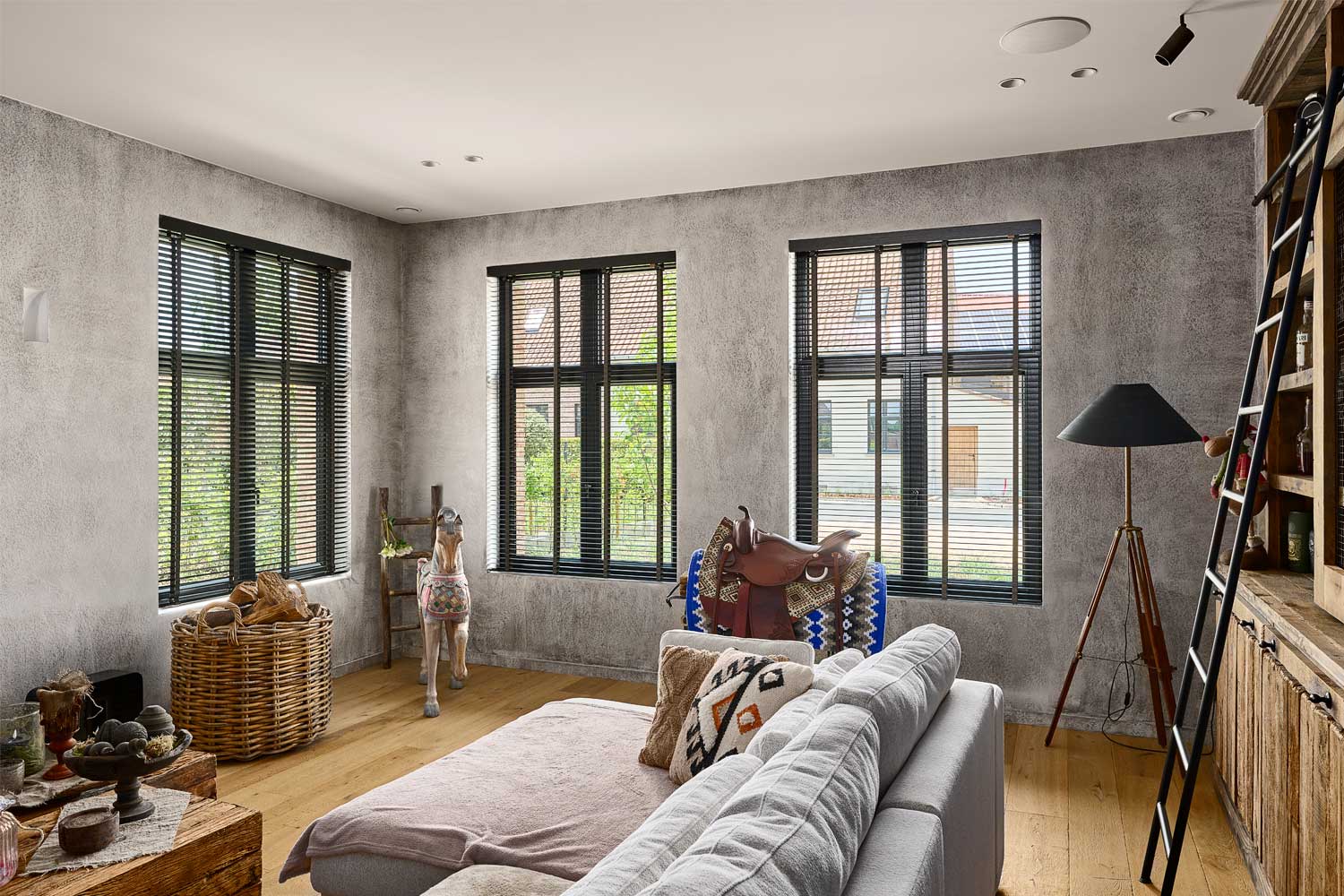 raamdecoratie hoevewoning